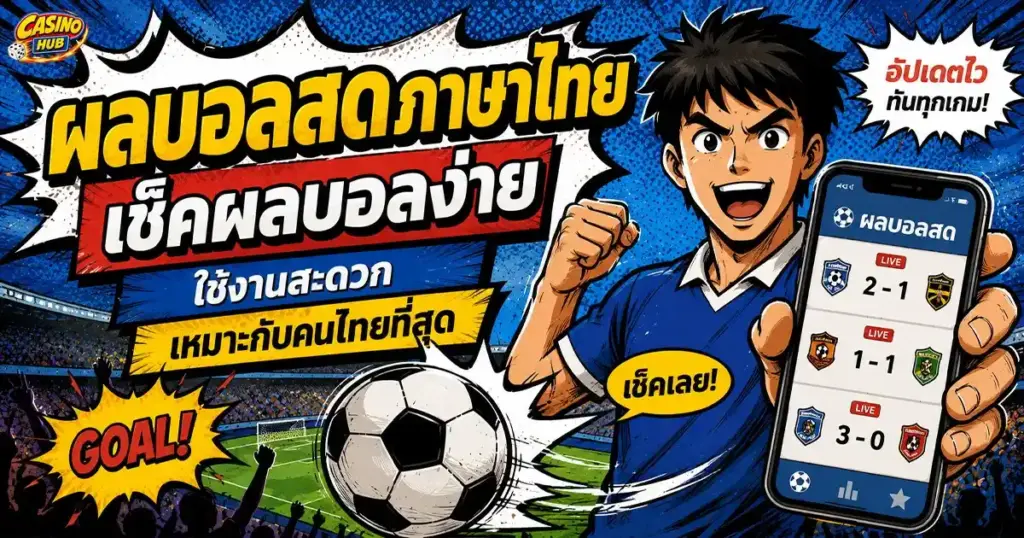 ผลบอลสดภาษาไทย
